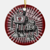 Big Sister Robot-Ornament Keramik Ornament (Vorne)