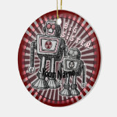 Big Sister Robot-Ornament Keramik Ornament (Links)