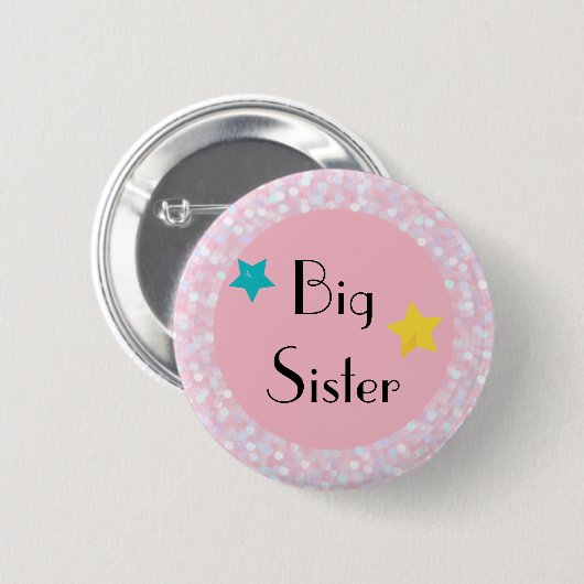 Big Sister Round Button (Vorne & Hinten)