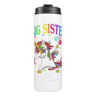 Big Sister Schließlich Einhorn Shirt - Einhorn Shi Thermosbecher