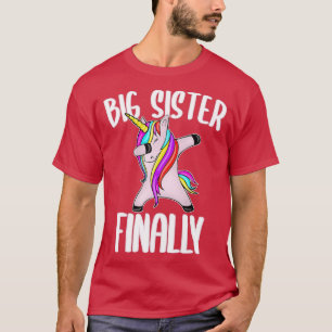 Big Sister schließlich Einhorn zu einem großen Sch T-Shirt