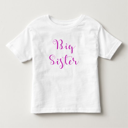 Big Sister Shirt (Vorderseite)