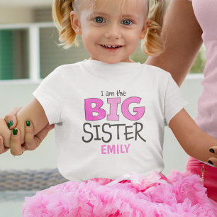 Big Sister Shirt Girl Niedlich Whimsical Modern
