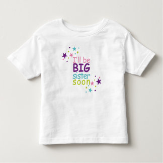 Big Sister Soon Kleinkind T-shirt