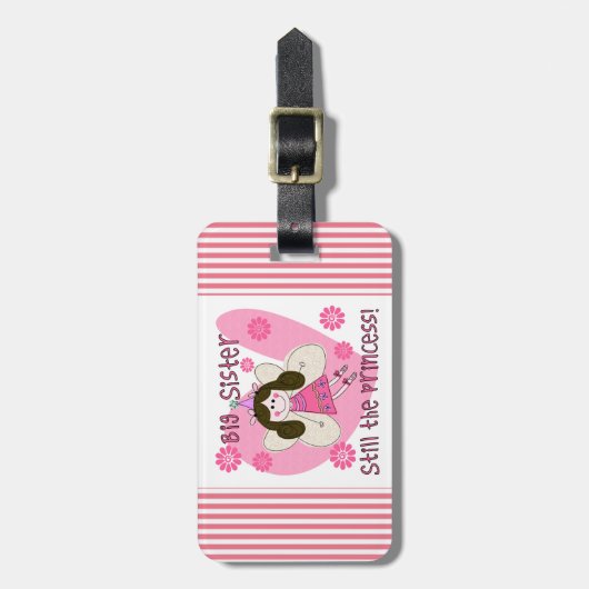 Big Sister Still the Princess Gepäckanhänger (Vorderseite vertikal)