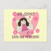 Big Sister Still the Princess Postkarte (Vorderseite)