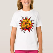 Big Sister Super Hero T-Shirt (Vorderseite)