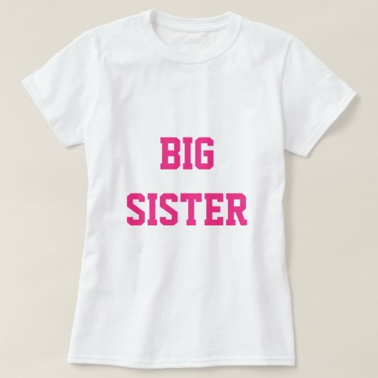 Big Sister T-Shirt (Design vorne)