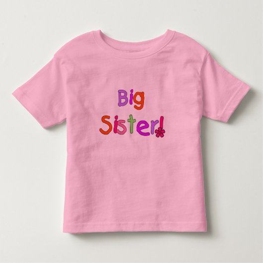 Big Sister T - Shirt und Geschenke (Vorderseite)