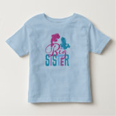 Big Sister Toddler Ringer-T - Shirt (Vorderseite)