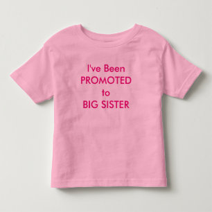 Big Sister Todler T - Shirts