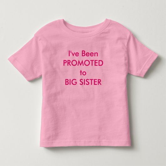Big Sister Todler T - Shirts (Vorderseite)