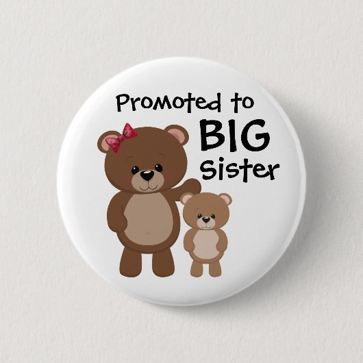 Big Sister Werbeaktion Button (Vorderseite)