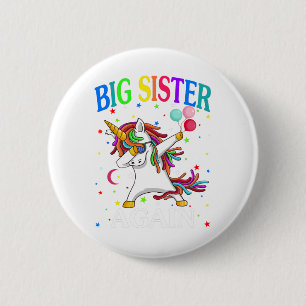 Big Sister Wieder Geschwister älterer Tochter T -  Button
