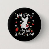Big Sisters Berry Best - Mouse Strawberry Pub Button (Vorderseite)