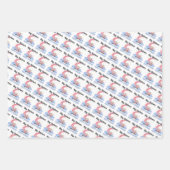 Big Sisters Give the Best Hugs - Moon Bunny Geschenkpapier Set (Vorderseite 3)