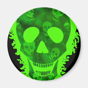 Big Skull (nah hoch) Kühlschrankmagnet