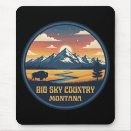Big Sky Country Montana Mousepad