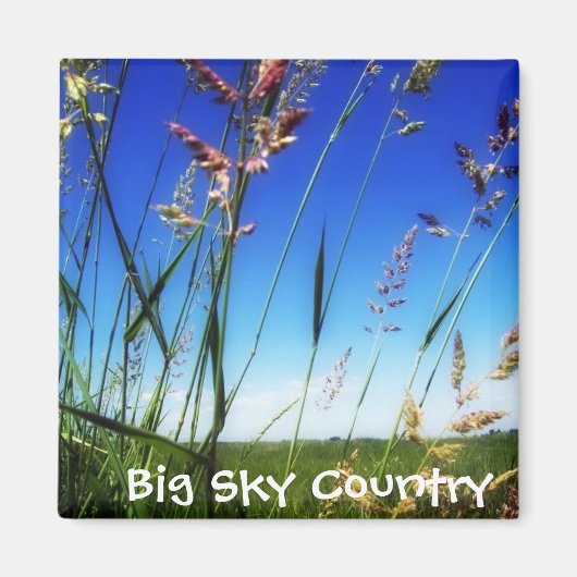 Big-Sky-Land Magnet (Vorne)
