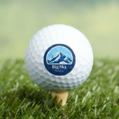 Big Sky Montana Golf Resort Kinder Golfball (Insitu T-Shirt)