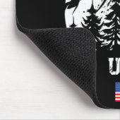 Big Sky Montana Ski Resort Alpin Mousepad (Ecke)