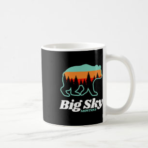 Big Sky Montana Skifahren Snowboarden Bären Kaffeetasse