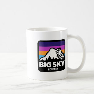 Big Sky Montana Skifahren Snowboarden Familie Ski Kaffeetasse