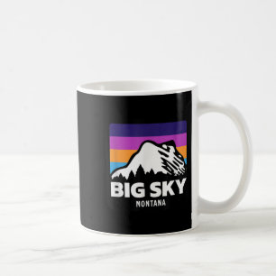 Big Sky Montana Skifahren Snowboarden Familie Ski Kaffeetasse