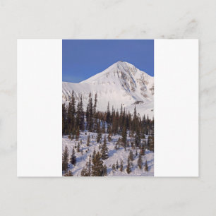 Big Sky Montana Skigebiet und Snowboard-Resort Postkarte