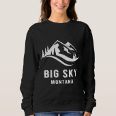 Big Sky Montana Sweatshirt (Vorderseite)