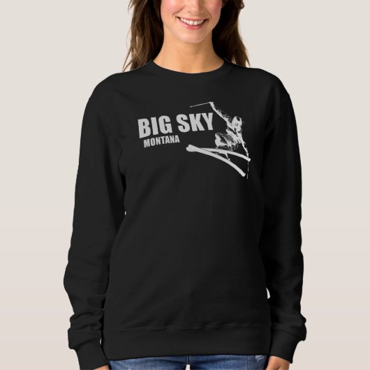 Big Sky Montana Sweatshirt (Vorderseite)