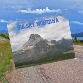 Big Sky Montana Travel Foto Postkarte