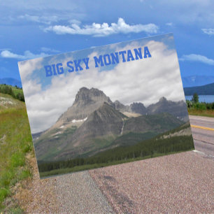 Big Sky Montana Travel Foto Postkarte