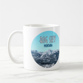 Big Sky Montana Vintag Kaffeetasse