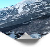 Big Sky Montana Vintag Poster (Ecke)