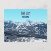 Big Sky Montana Vintag Postkarte (Vorderseite)