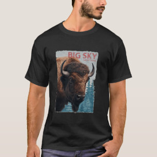Big Sky Montana Wandern Vintag T-Shirt