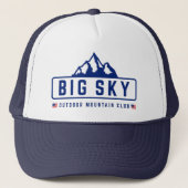 Big Sky Outdoor Truckerkappe (Vorderseite)