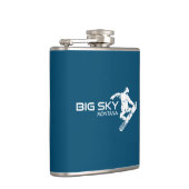 Big Sky Resort Montana Flachmann (Rechts)