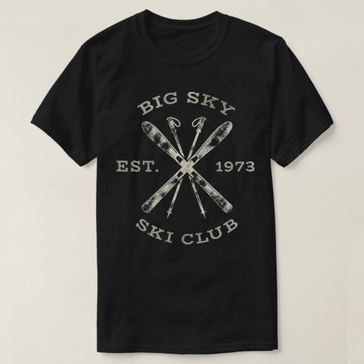 Big Sky Ski Resort Top (Design vorne)