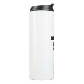 Big Sky USA American Flag Light Color Thermosbecher (Nach links gedreht)