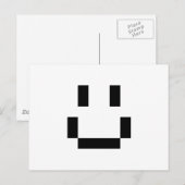 big_smile_black postkarte (Vorne/Hinten)