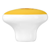 Big Smile Happy Face Drawer Knob - SRF Keramikknauf (Seitenansicht)