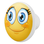 Big Smile Happy Face Drawer Knob - SRF Keramikknauf (Rechts)