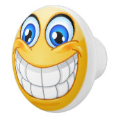 Big Smile Happy Face Drawer Knob - SRF Keramikknauf (Rechts)