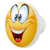 Big Smile Happy Face Drawer Knob - SRF Keramikknauf (Rechts)