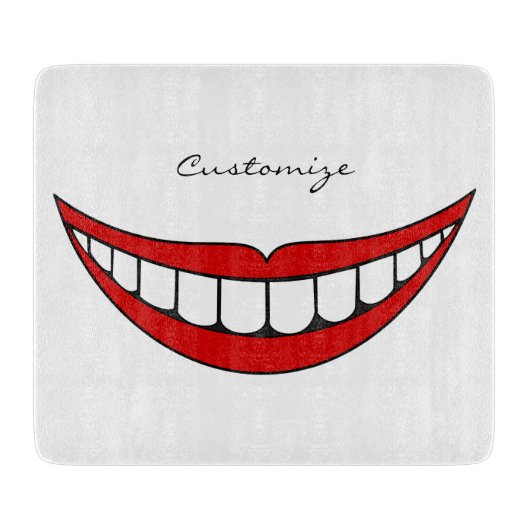 Big Smile Thunder_Cove Schneidebrett (Vorderseite)