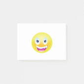 Big Smiley Post-it Klebezettel (Vorderseite)