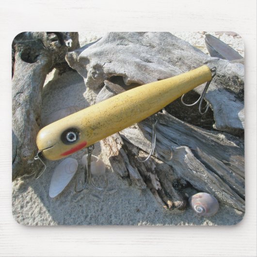 Big Snook Vintag Lure Mousepad (Vorne)
