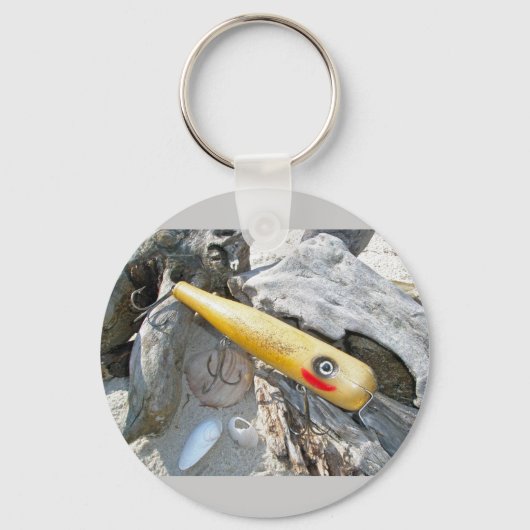 Big Snook Vintag Lure Schlüsselanhänger (Vorderseite)